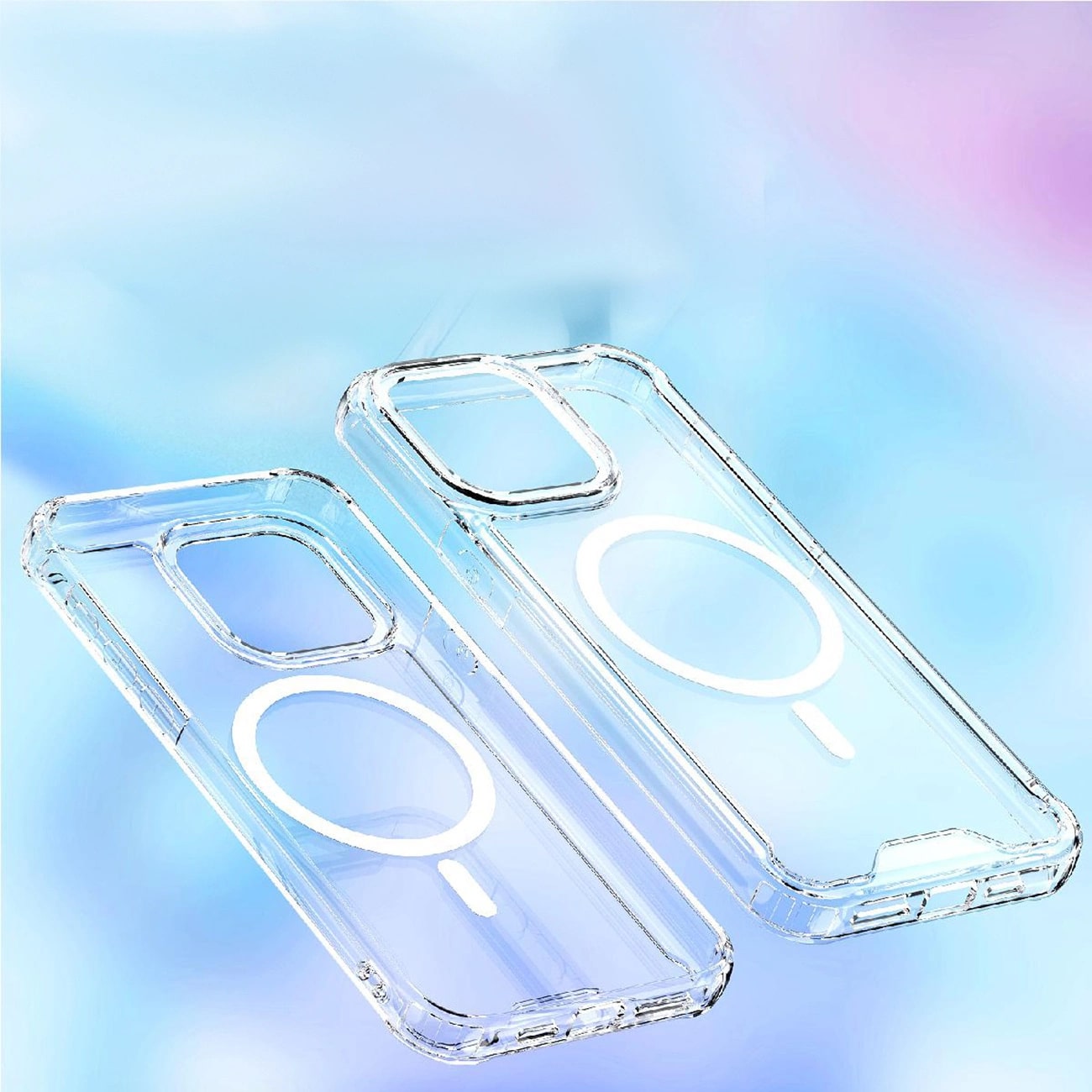 Carcasa Clear Corner MagSafe compatibila cu iPhone 16 Pro Transparent