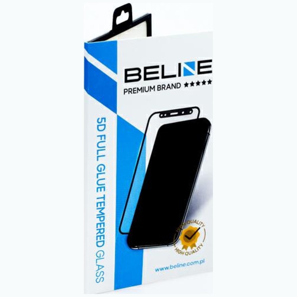 Folie sticla securizata Beline 5D Tempered Glass compatibila cu Motorola Edge 70 5G, Negru
