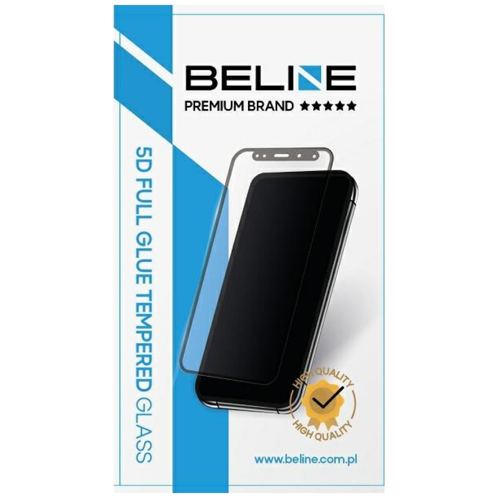 Folie sticla securizata Beline 5D Tempered Glass compatibila cu Motorola Edge 70 5G, Negru