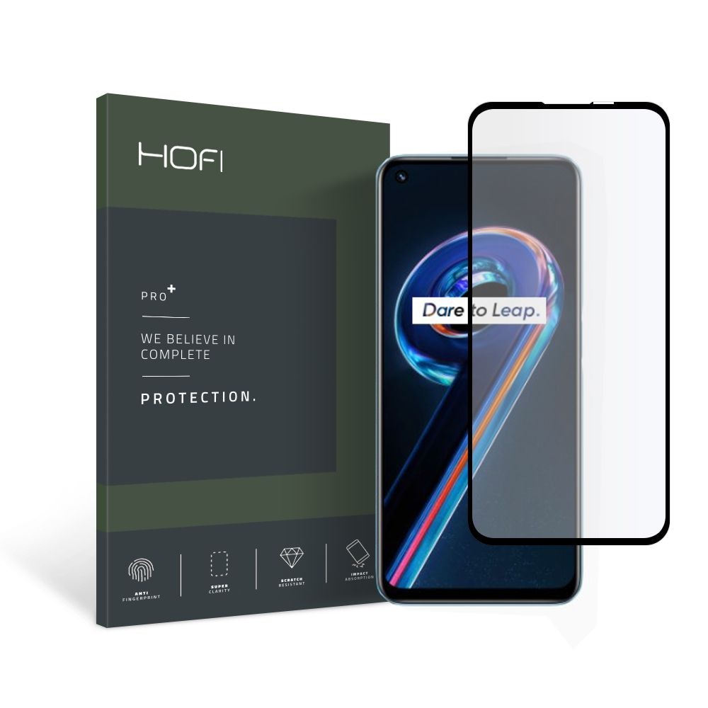 Folie protectie HOFI Full Cover Pro Tempered Glass 0.3mm compatibila cu Realme 9 Pro / OnePlus Nord CE 2 Lite 5G Black