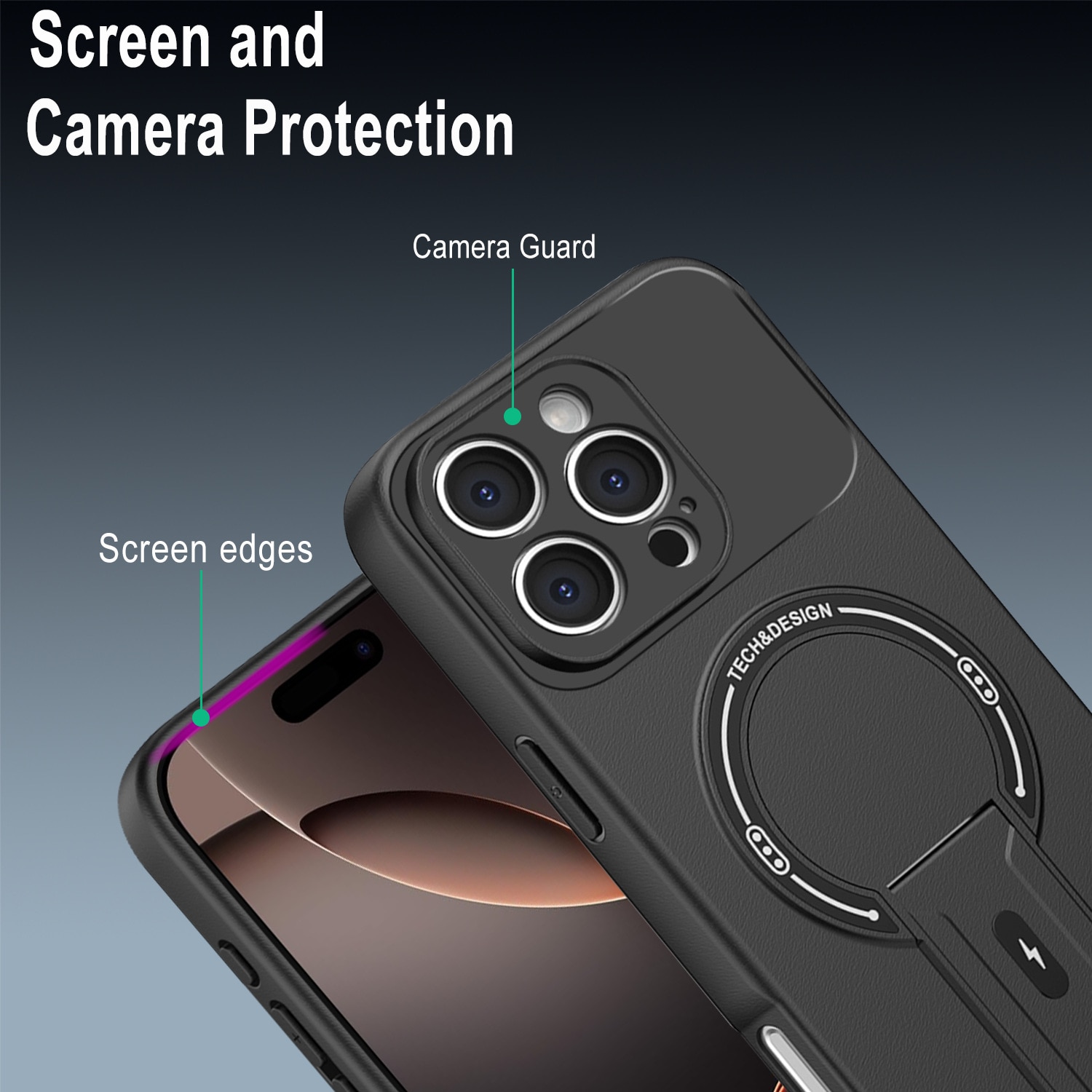 Husă telefon pentru Motorola Edge 50 Fusion, rezistentă la amprente, încărcare magnetică, roz deschis