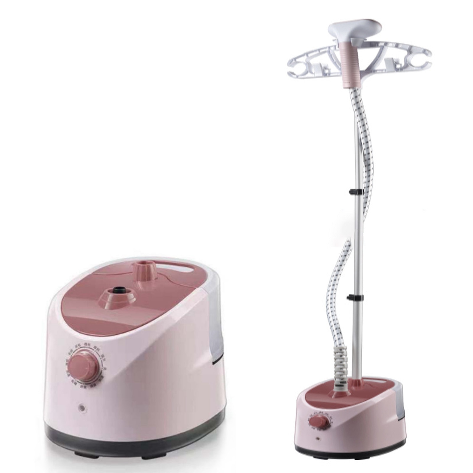 Fier de calcat vertical 0807BM-BSTY00049898, 2000W, rezervor 1.8 L, inaltime 140 cm, priza EU, roz