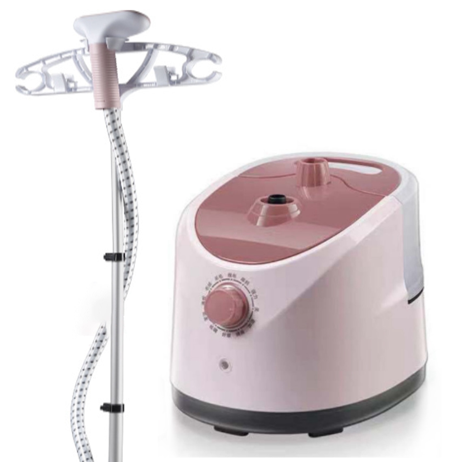Fier de calcat vertical 0807BM-BSTY00049898, 2000W, rezervor 1.8 L, inaltime 140 cm, priza EU, roz
