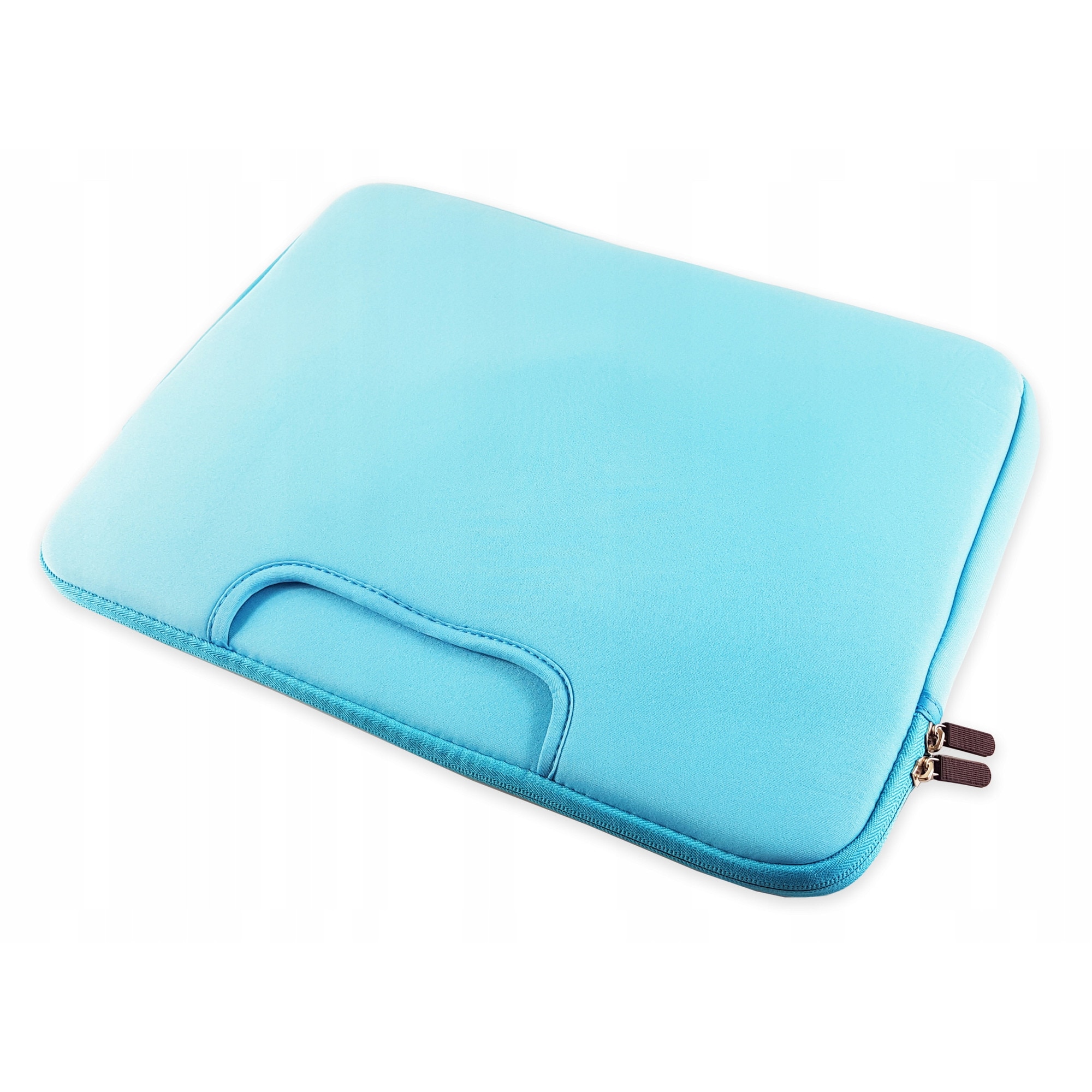 Etui laptop ArmorCase, 14-15,6", neopren, turcoaz, set cu maneri retractabile