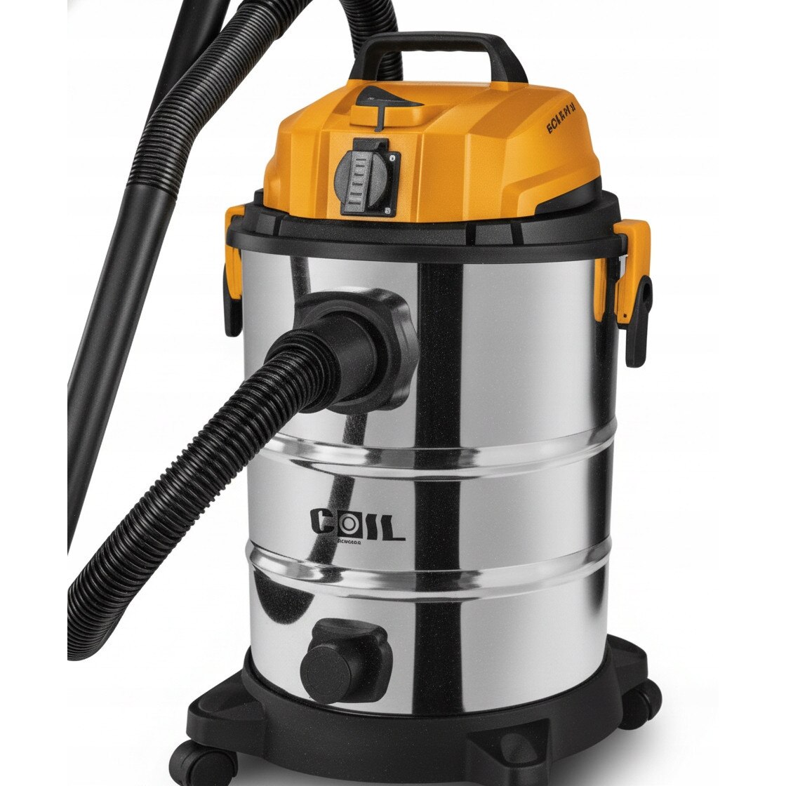 Aspirator industrial 3300W, 25L, uscat/murdar, cu functie de suflare, Coil