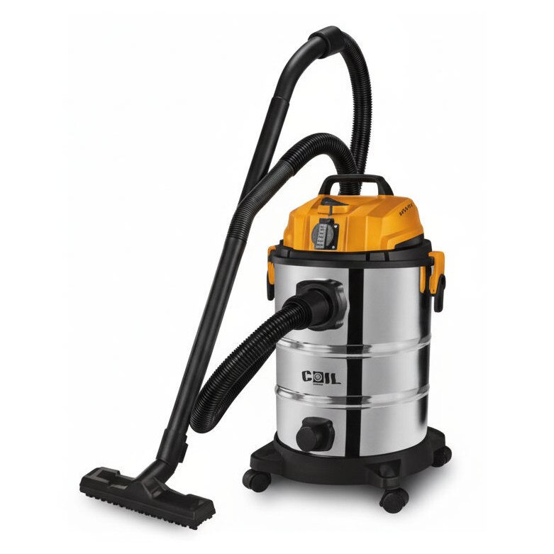 Aspirator industrial 3300W, 25L, uscat/murdar, cu functie de suflare, Coil