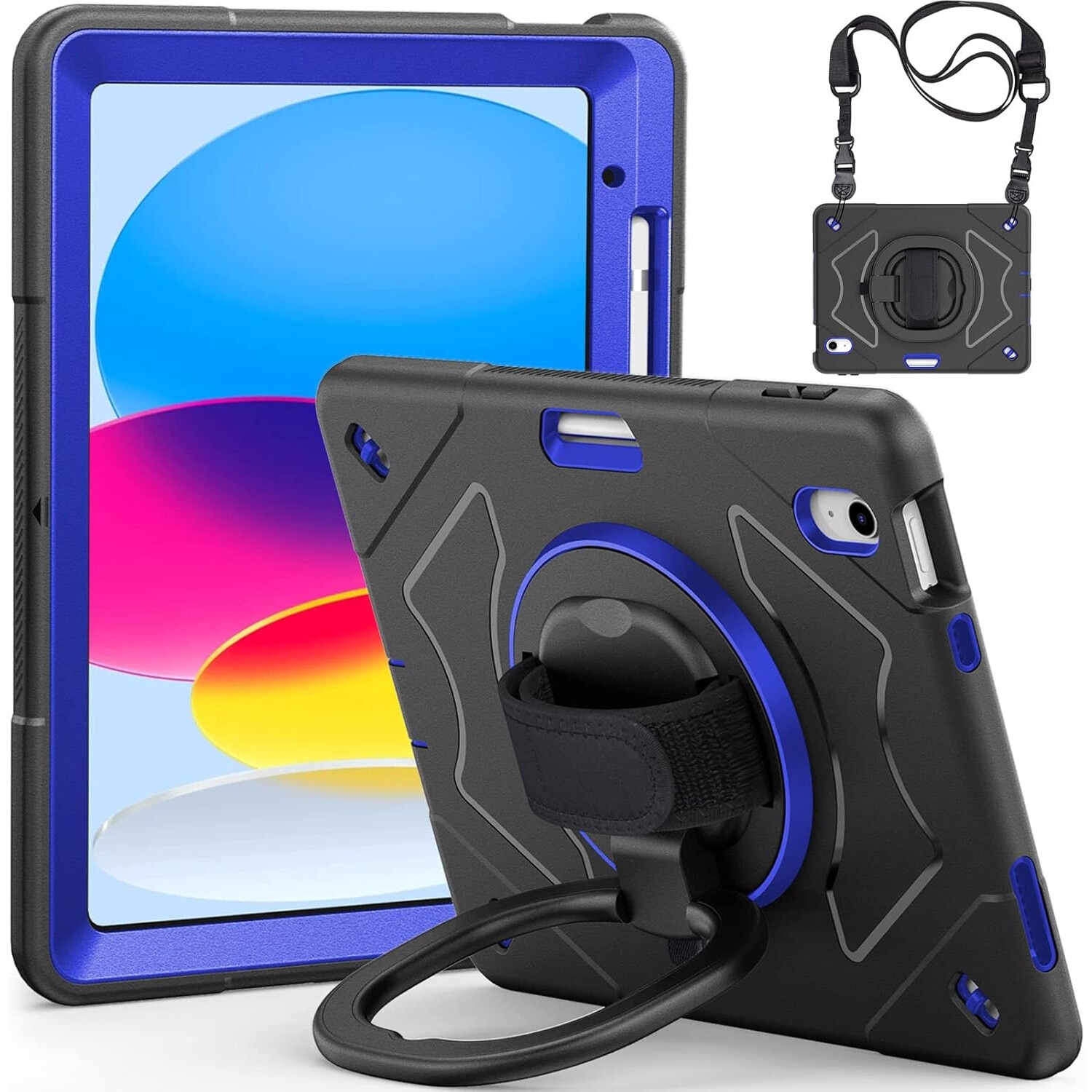 Husa tableta, TPU, pentru iPad Pro 11/Air 5/4, negru
