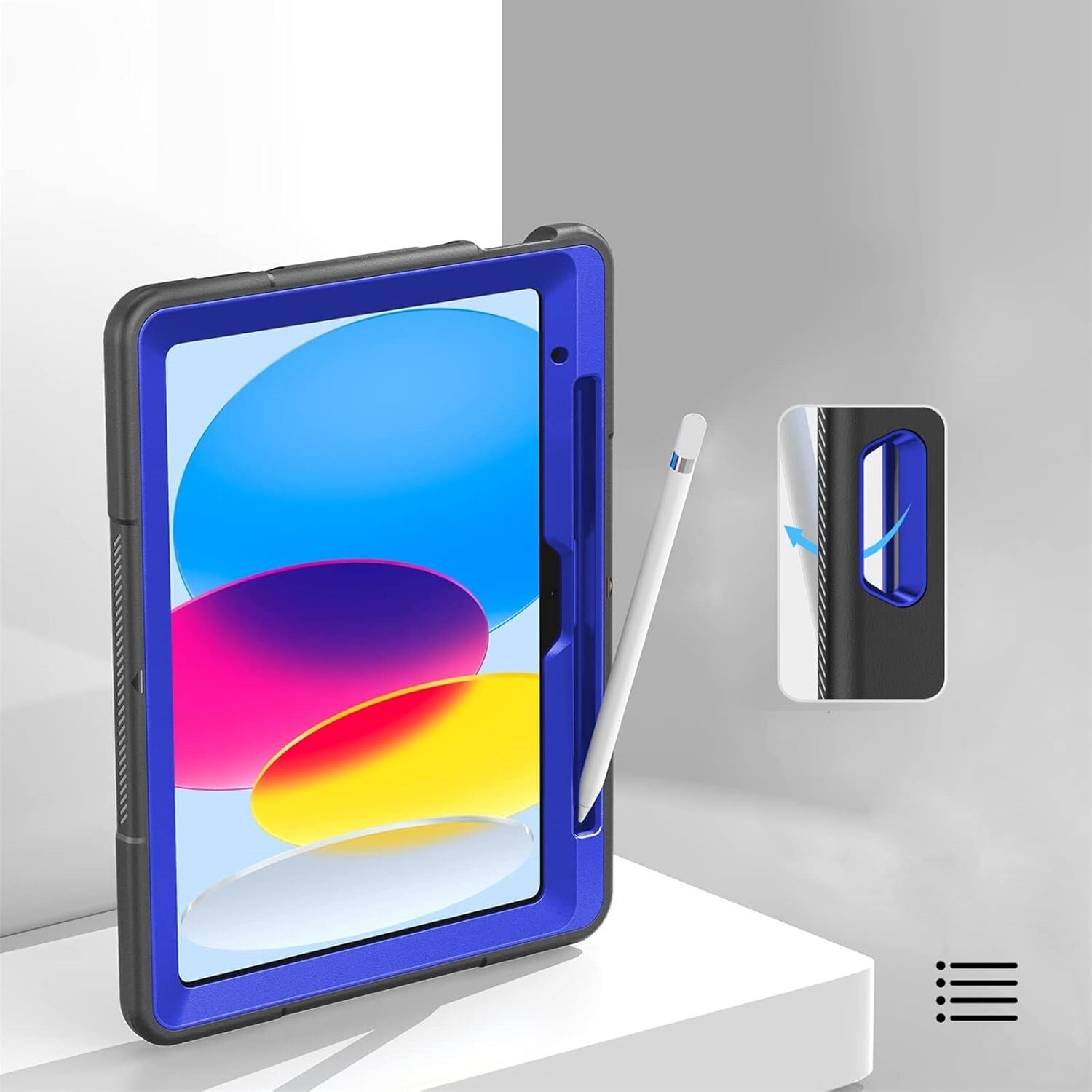 Husa tableta, TPU, pentru iPad Pro 11/Air 5/4, negru