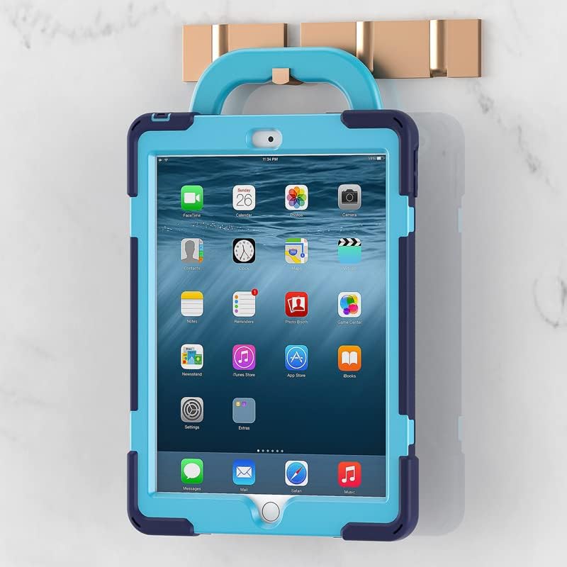 Husa tableta pentru iPad 10.2" 9/8/7, cu suport rotativ 360°, neagra, cu curea ajustabila