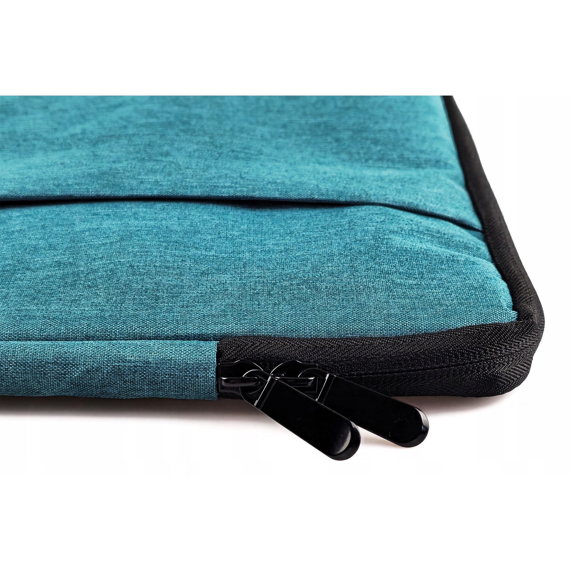 Etui Soft Case pentru Lenovo Tab P12 12.7" TB370FU ZACH0134PL, turcoaz, dimensiuni 35x25x2cm, set cu buzunar pentru accesorii