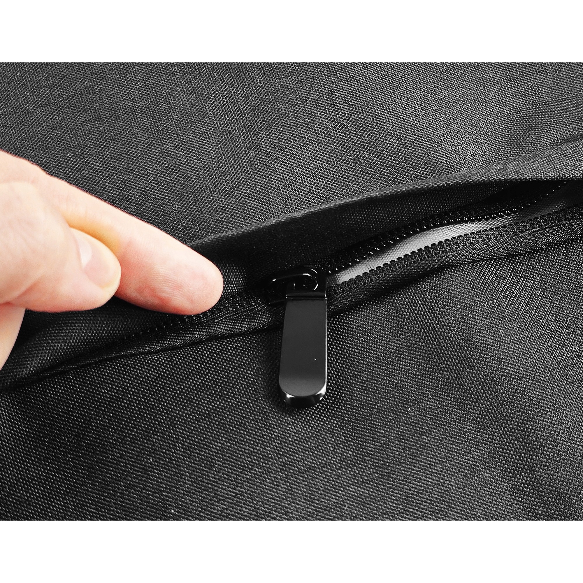 Etui Soft Case pentru Xiaomi Redmi Pad SE 2023 11", negru, dimensiuni 27,5x23x2cm, protectie completa, compartiment pentru accesorii