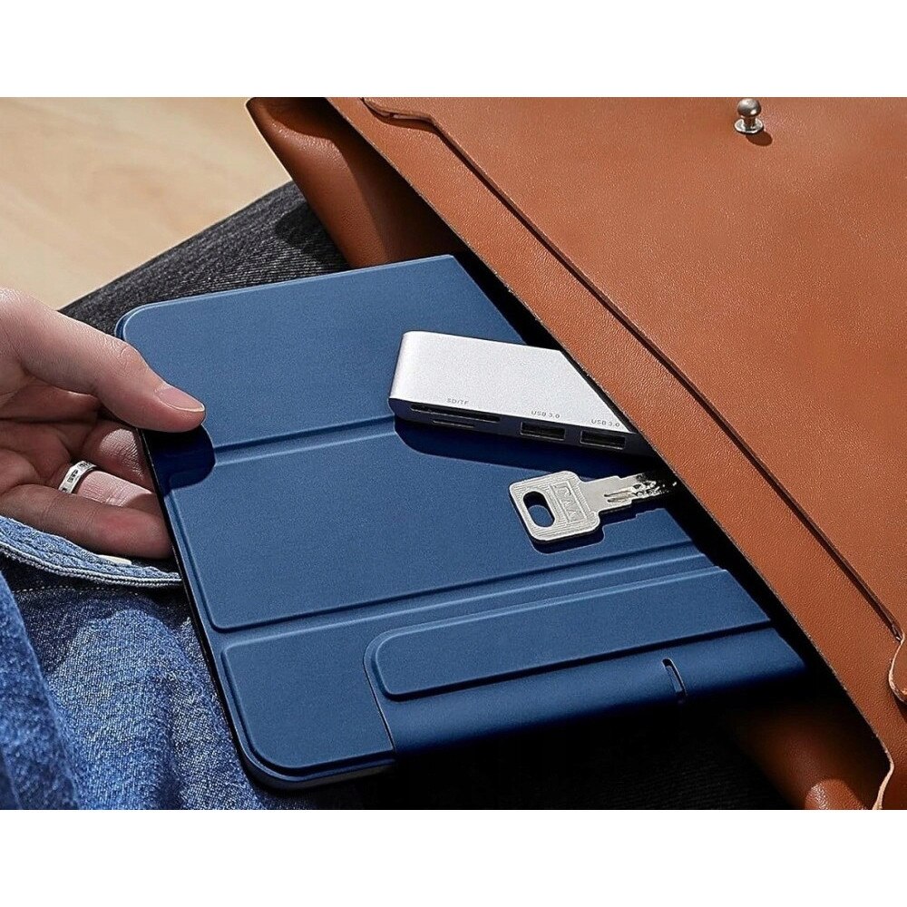 Husa pentru tableta, ESR, Rebound Magnetic, navy blue, 11"