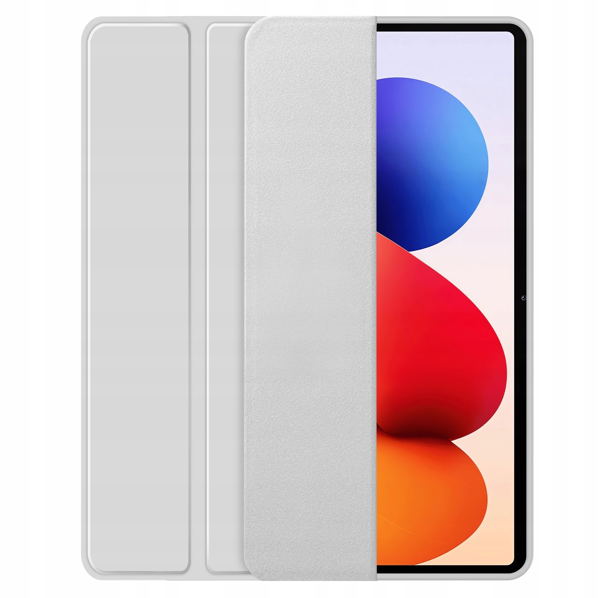 Set Etui Tech-Protect SC Pen si Sticla Harta Tech-Protect Glass Fit+ 2-Pack pentru Xiaomi POCO Pad M1 / Redmi Pad 2 Pro, Grey, 12.1"