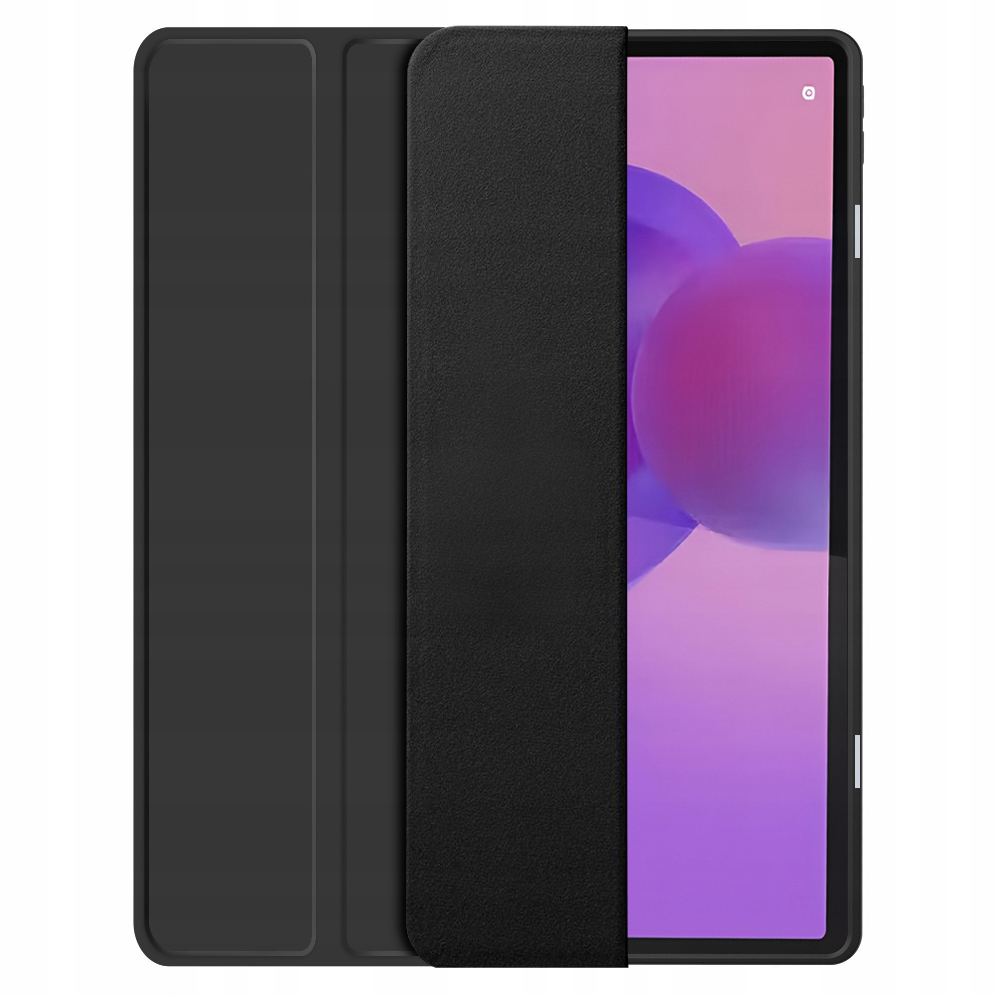 Set Etui Tech-Protect SC Pen si Sticla Harta Tech-Protect Glass Fit+ pentru Lenovo Idea Tab Plus 12.1, Negru, 274.4x176.4mm