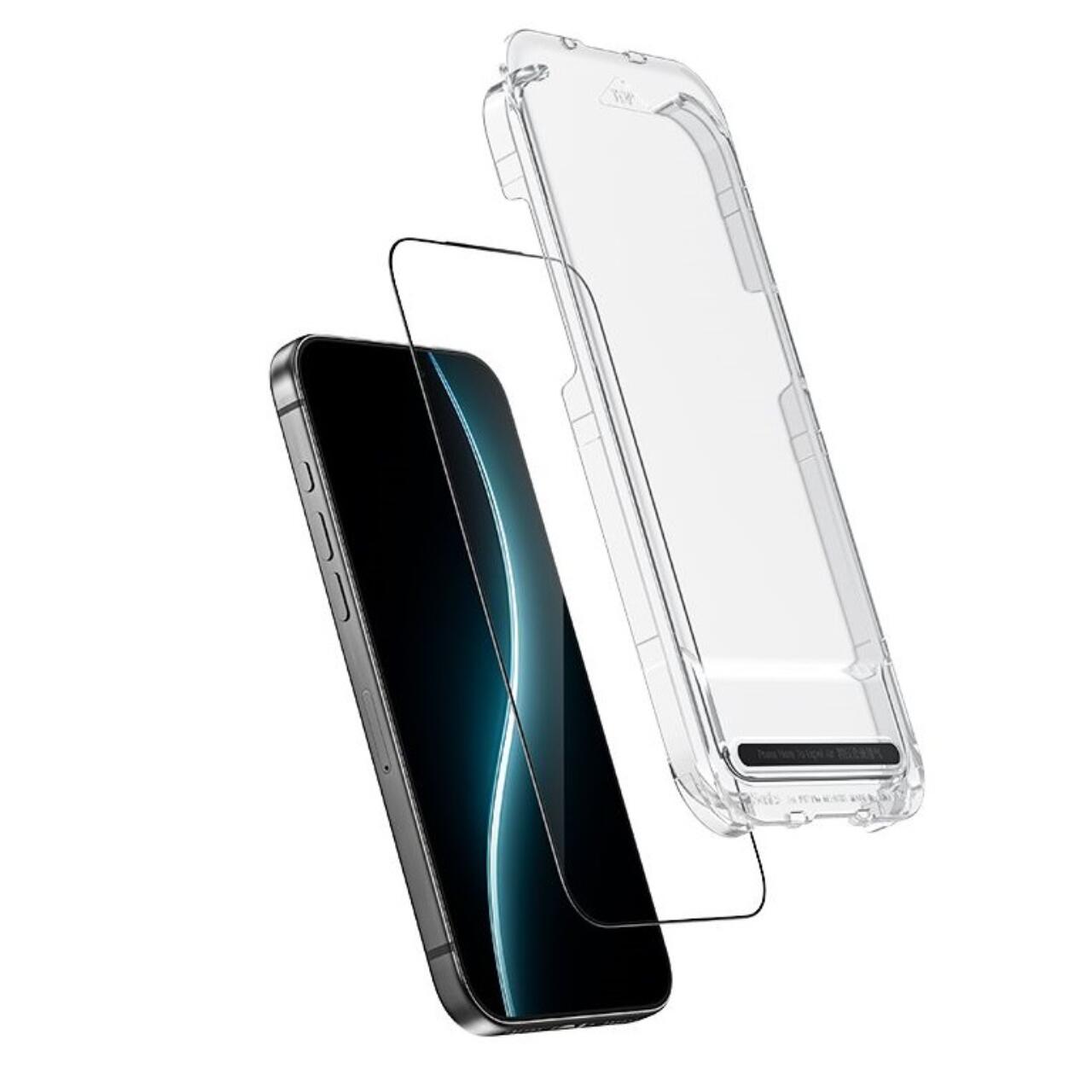 Folie Sticla Benks Ultra Shield HD compatibila cu iPhone 17 Pro cu aplicator inclus, Clear
