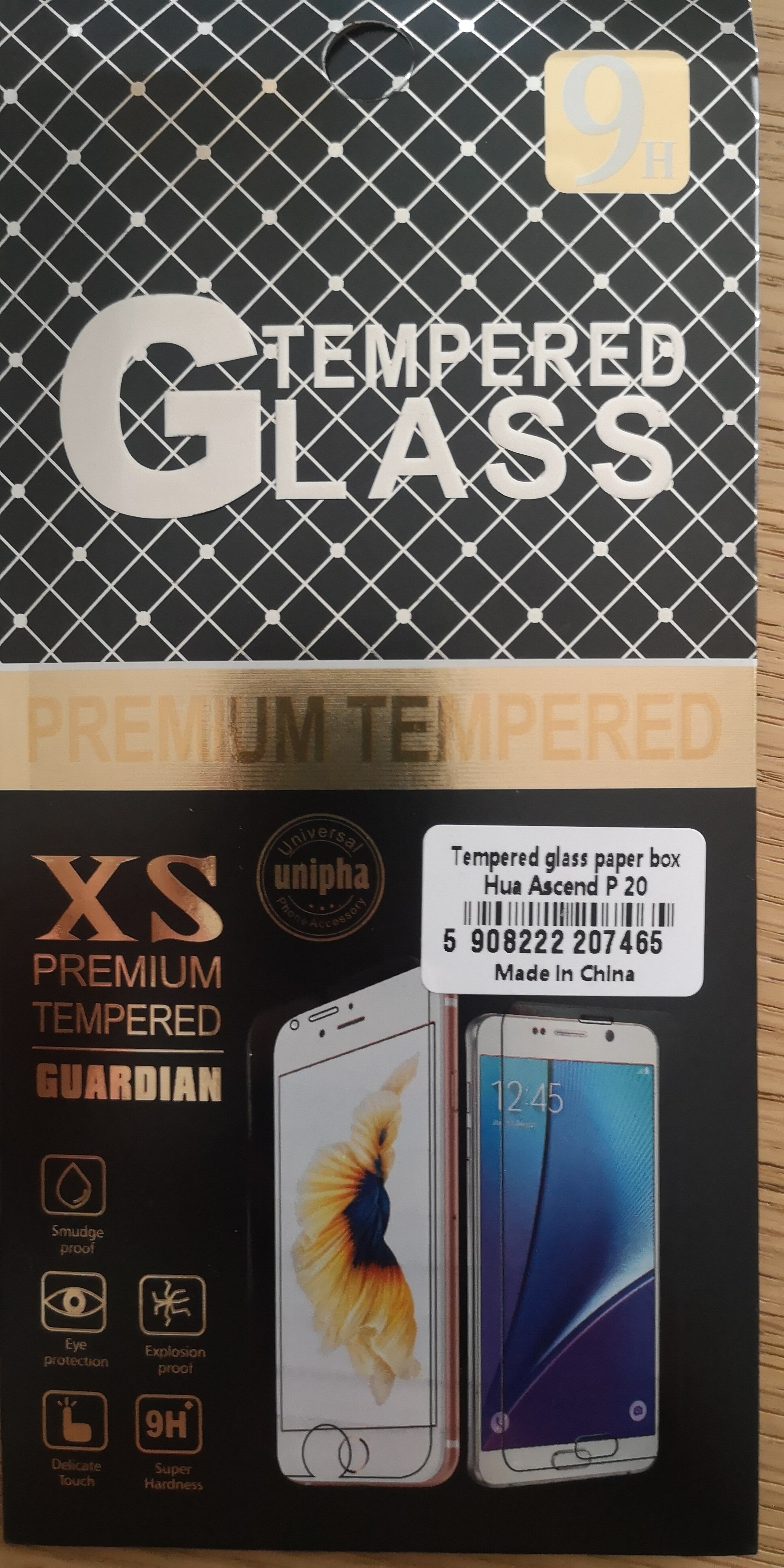 Folie sticla securizata Huawei P20, protectie ecran, fata