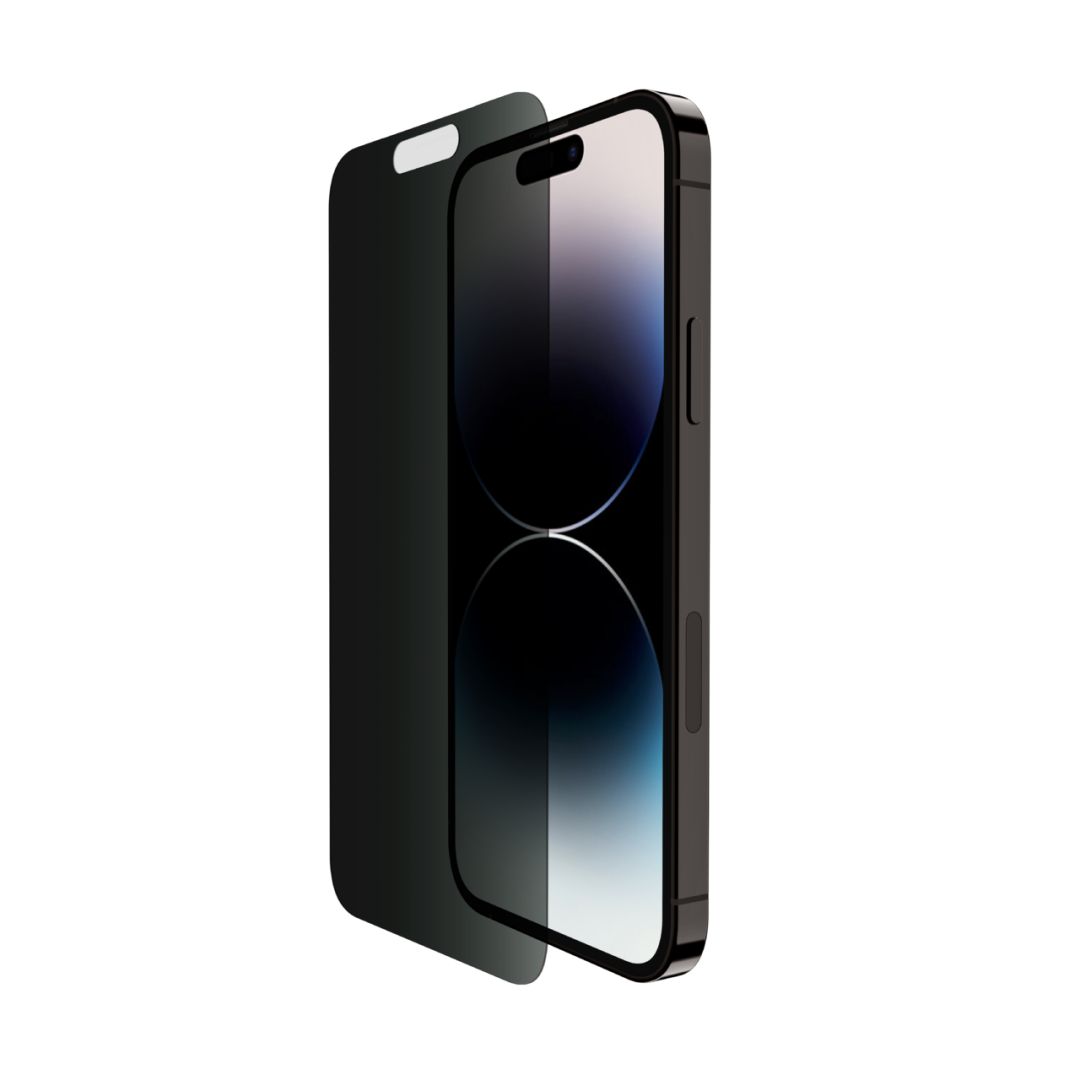 Folie protectie ecran Belkin ScreenForce Pro TemperedGlass Privacy, iPhone 15/14 Pro, 225473