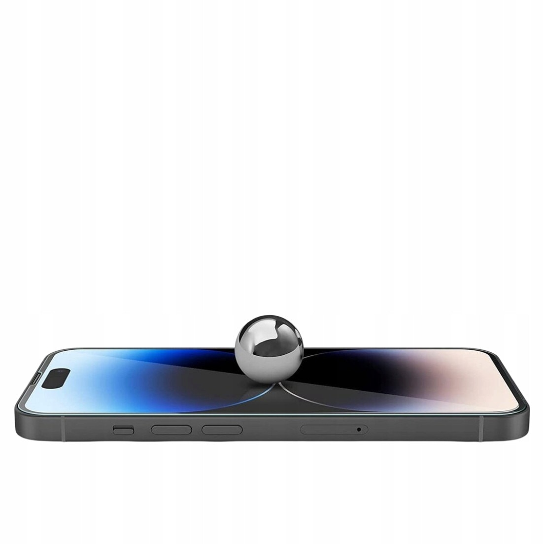 Set Folii Protectie Szklo Hartowane 9H pentru iPhone 14 Pro Max, 2x Ecran + 2x Oslona Aparat, Transparent
