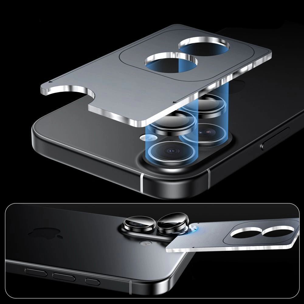 Protectie sticla securizata camera foto Tech-Protect Camring Fit Plus compatibila cu Samsung Galaxy S26 Ultra, Transparent