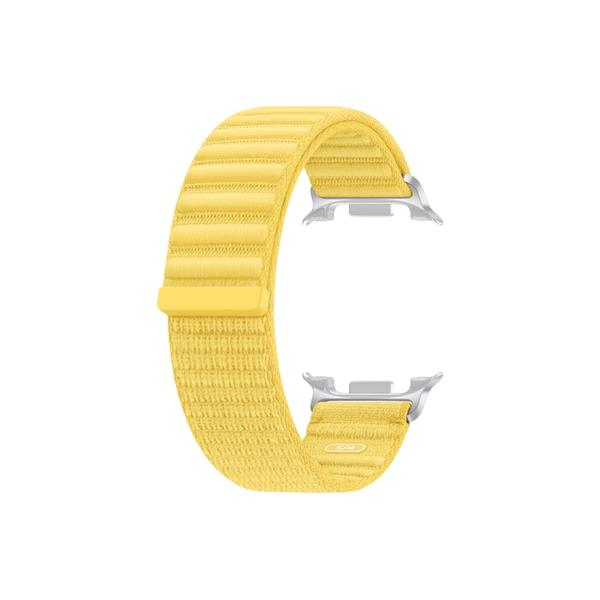 Curea Smartwatch Samsung Fabric Band ET-SVL32SYEGEU pentru Galaxy Watch9, S/M (Galben)