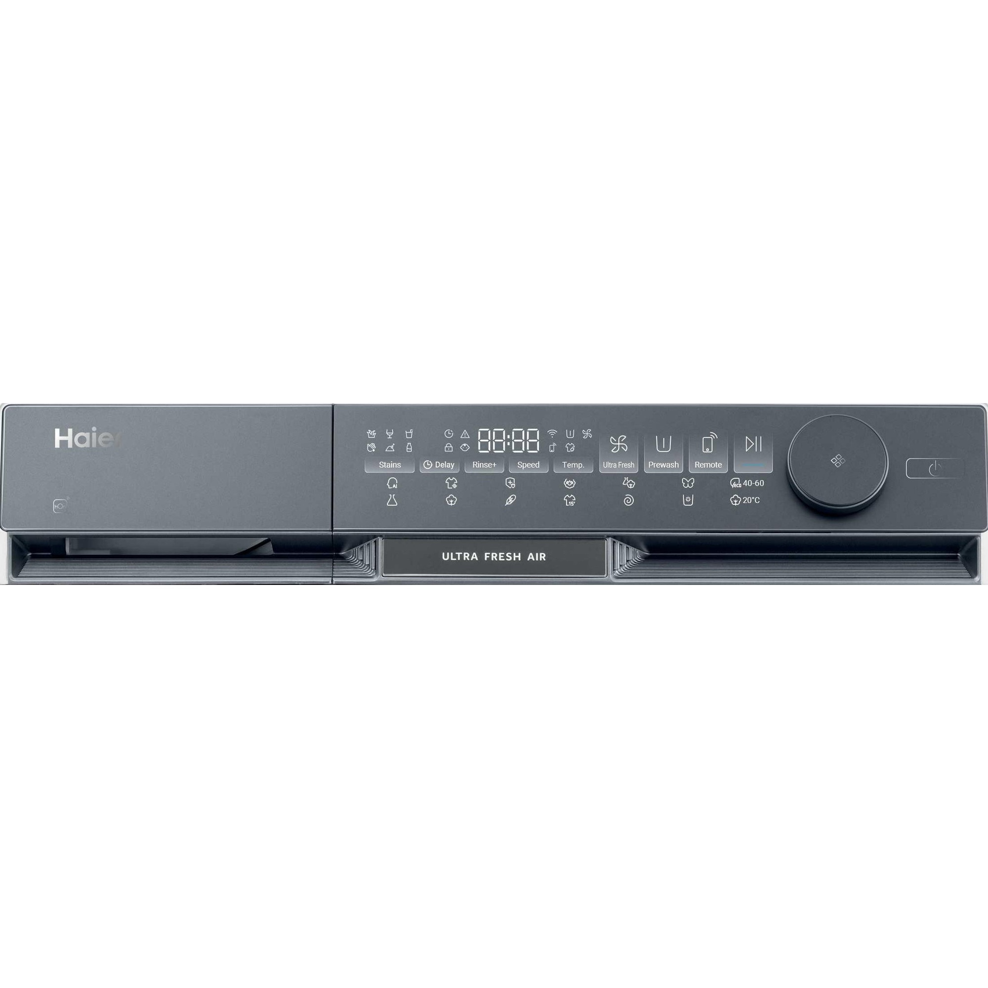 Masina de spalat rufe Haier HW100-B14387U1-S, 10 kg, 1400 rpm, clasa A-30%, motor Direct Motion, Ultra Fresh Air, WiFi/ hOn app, ABT, Refresh, alba