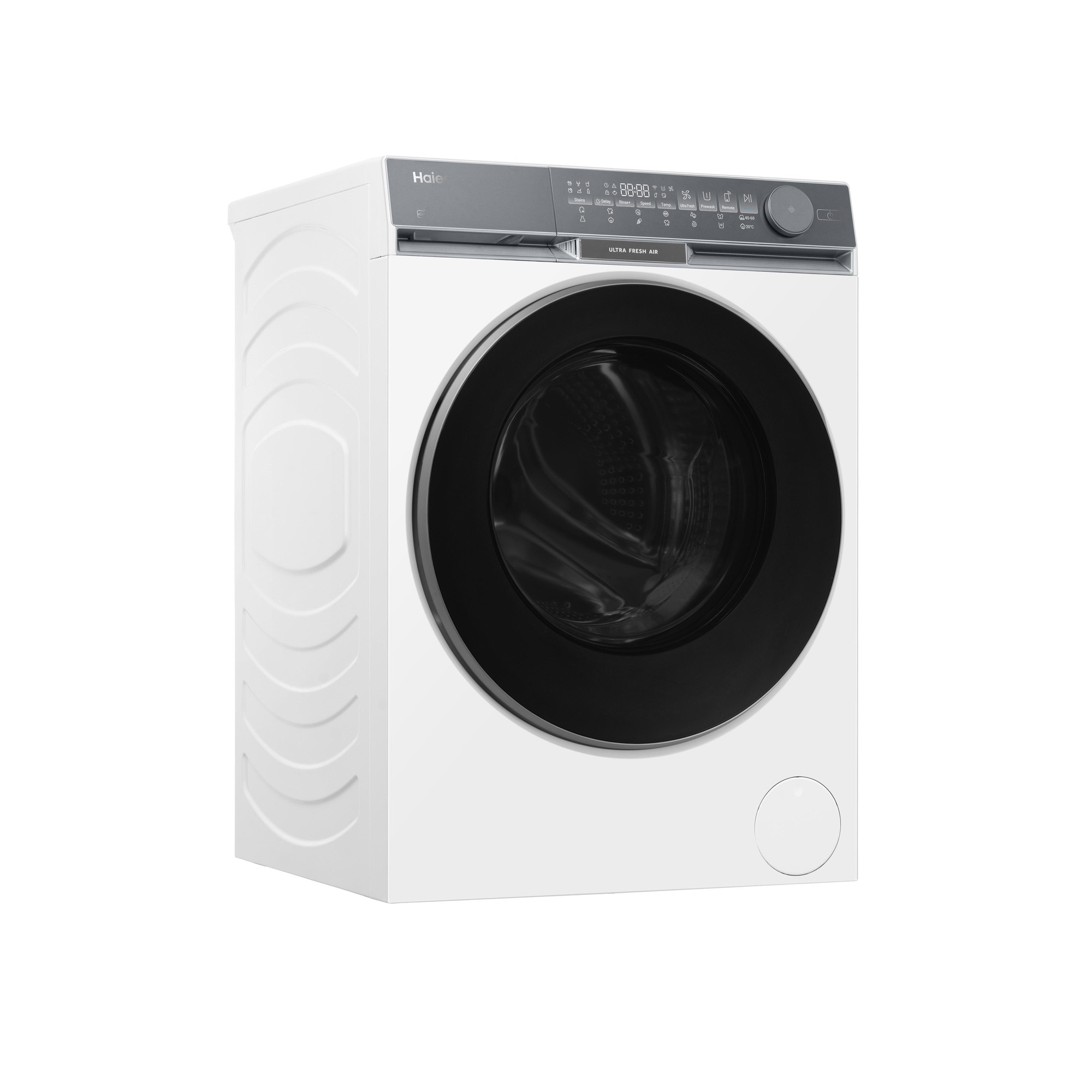 Masina de spalat rufe Haier HW100-B14387U1-S, 10 kg, 1400 rpm, clasa A-30%, motor Direct Motion, Ultra Fresh Air, WiFi/ hOn app, ABT, Refresh, alba