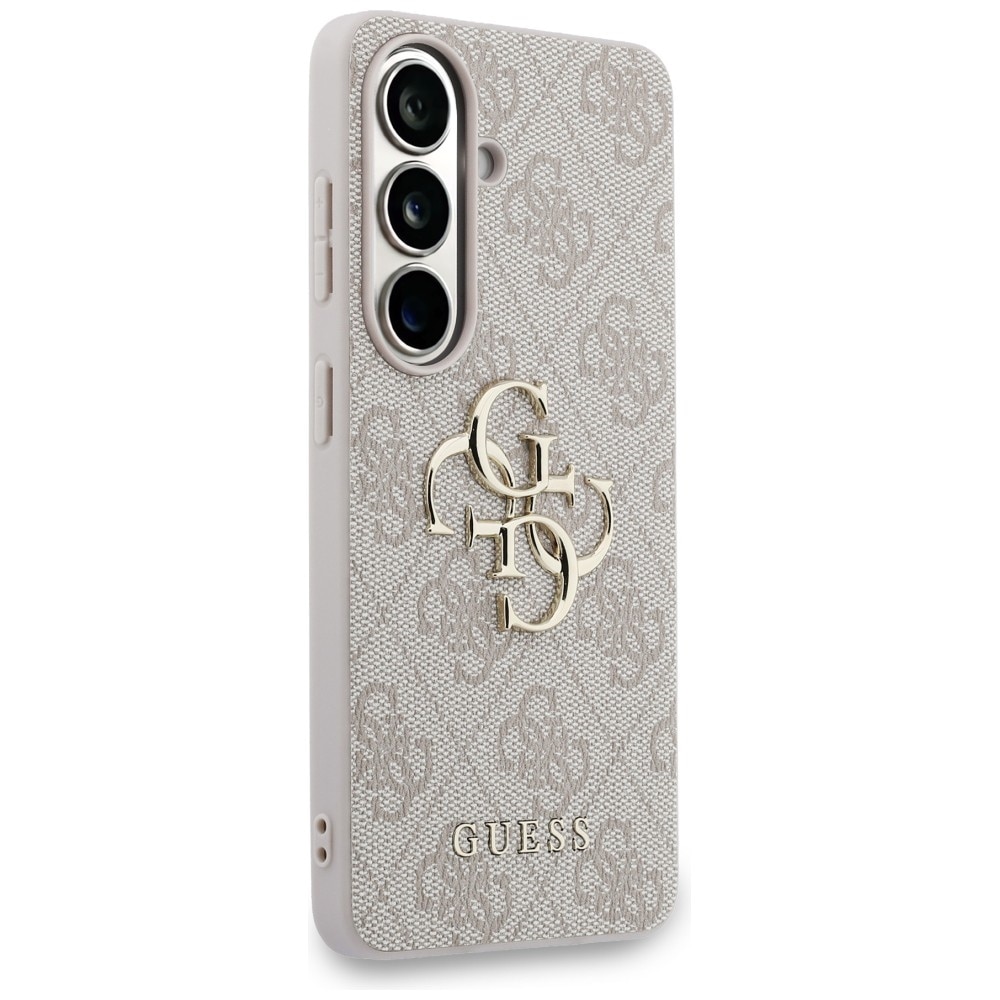 Carcasa Guess 4G Big Metal Logo compatibila cu Samsung Galaxy S26 Plus, Roz