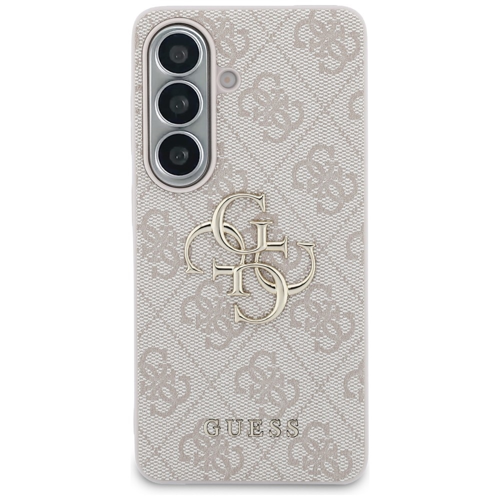 Carcasa Guess 4G Big Metal Logo compatibila cu Samsung Galaxy S26 Plus, Roz