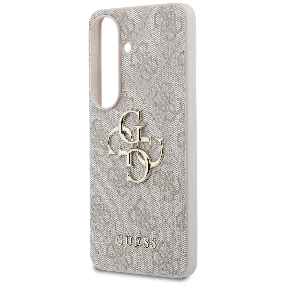 Carcasa Guess 4G Big Metal Logo compatibila cu Samsung Galaxy S26 Plus, Roz