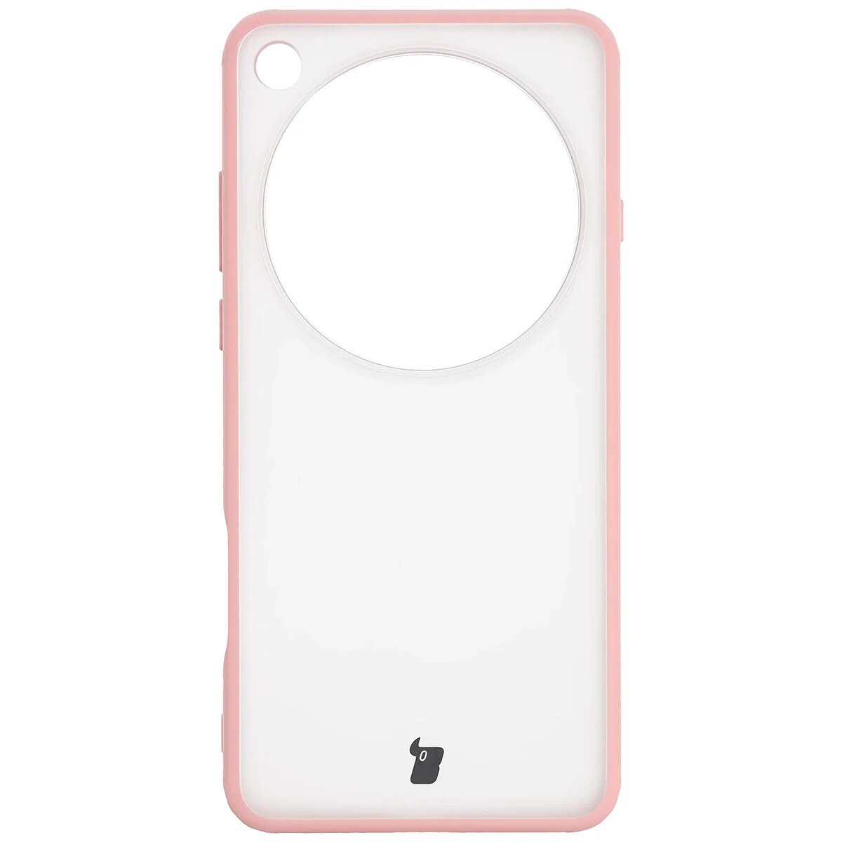 Husa Bizon Case Angelo pentru Oppo Find X9 Ultra, Translucid cu roz