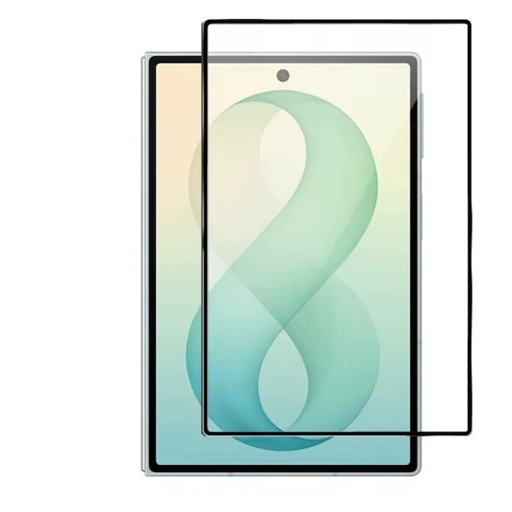 Folie din sticla pentru Samsung Z Fold8, Ecran Exterior, Lipire Completa, Margini negre