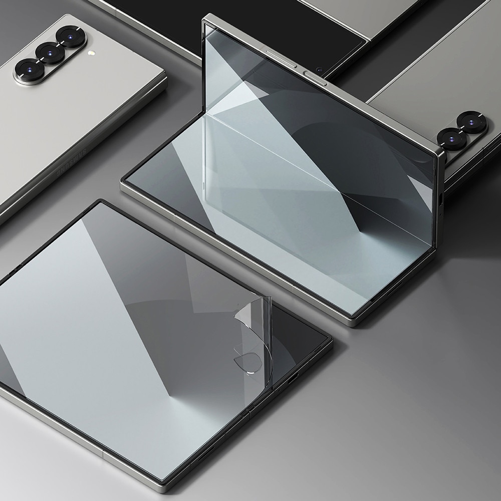 2x Set Folie Hydrogel MagnitudePro Ecran Interior pentru Samsung Galaxy Z Fold8 Ultra, OPTIM SOLUTION, Regenerabil, High Sensitivity, UHD Clarity, Shock Absorption, Flexible Hydro-Crystal, Clear