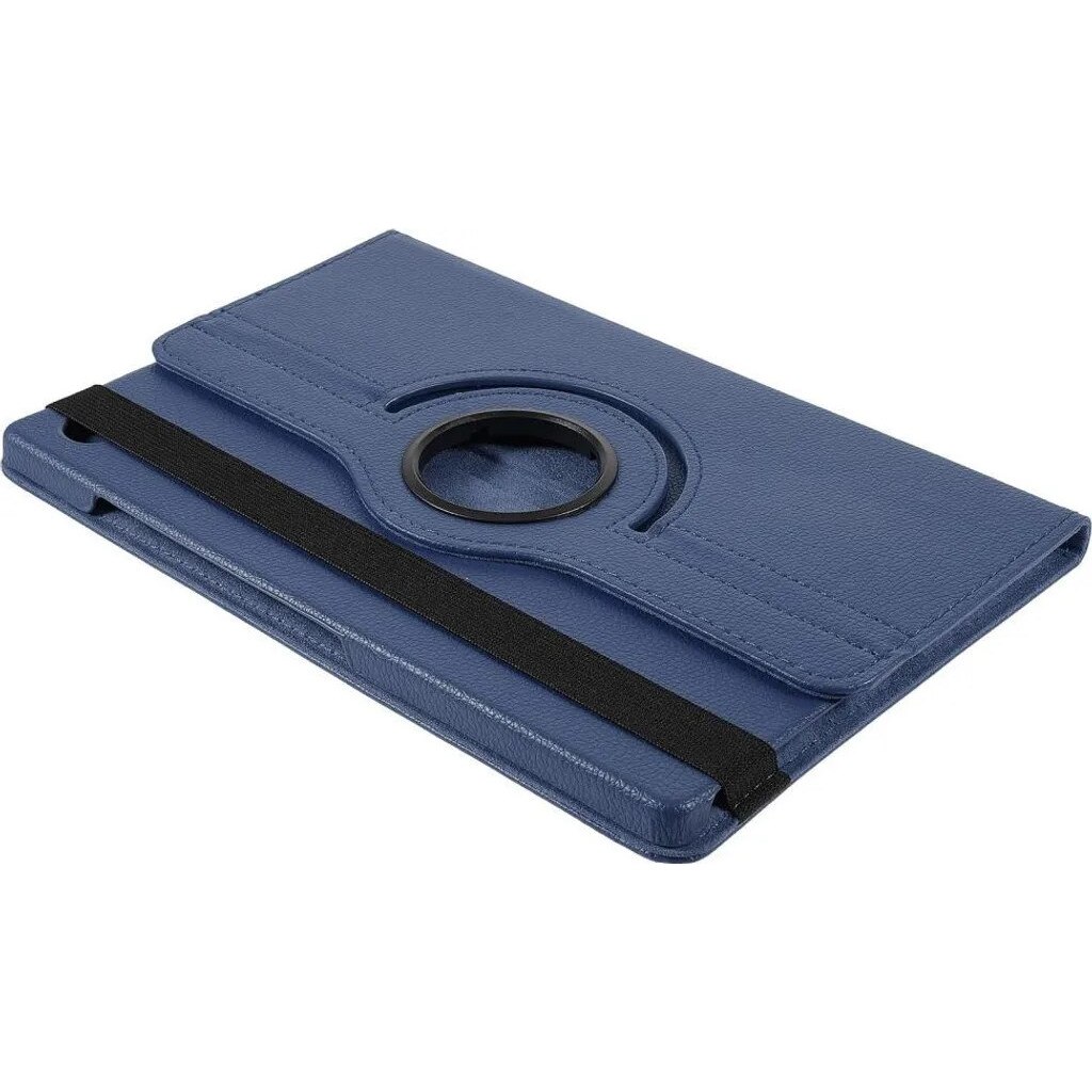 Husa rotativa 360° pentru Samsung Galaxy Tab A9 Plus K0345-0808-KFCJ-xw590, din piele ecologica, cu suport incorporat, albastru inchis