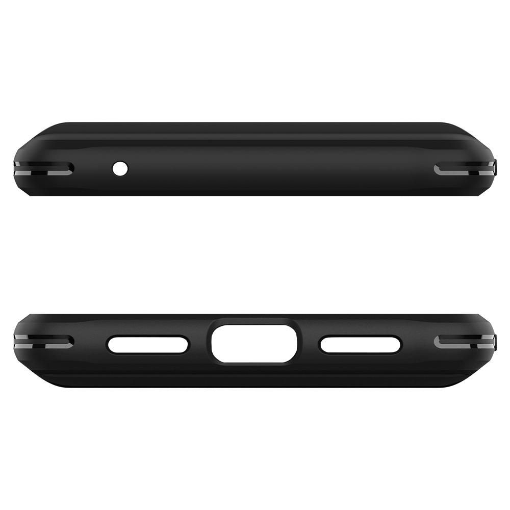 SPIGEN Rugged Armor - Husa telefon - compatibil cu Google Pixel 6 – - Anti-soc - culoare Negru