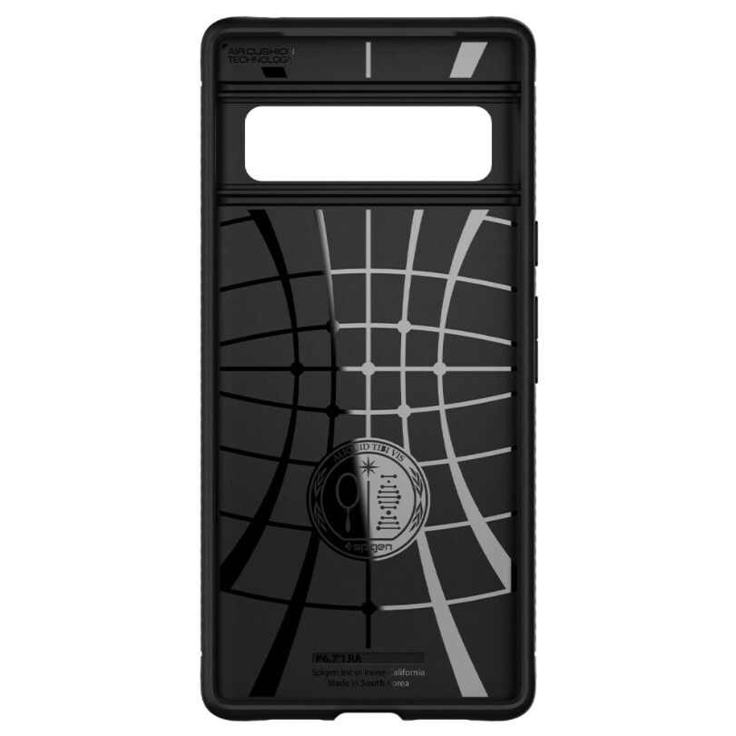 SPIGEN Rugged Armor - Husa telefon - compatibil cu Google Pixel 6 – - Anti-soc - culoare Negru