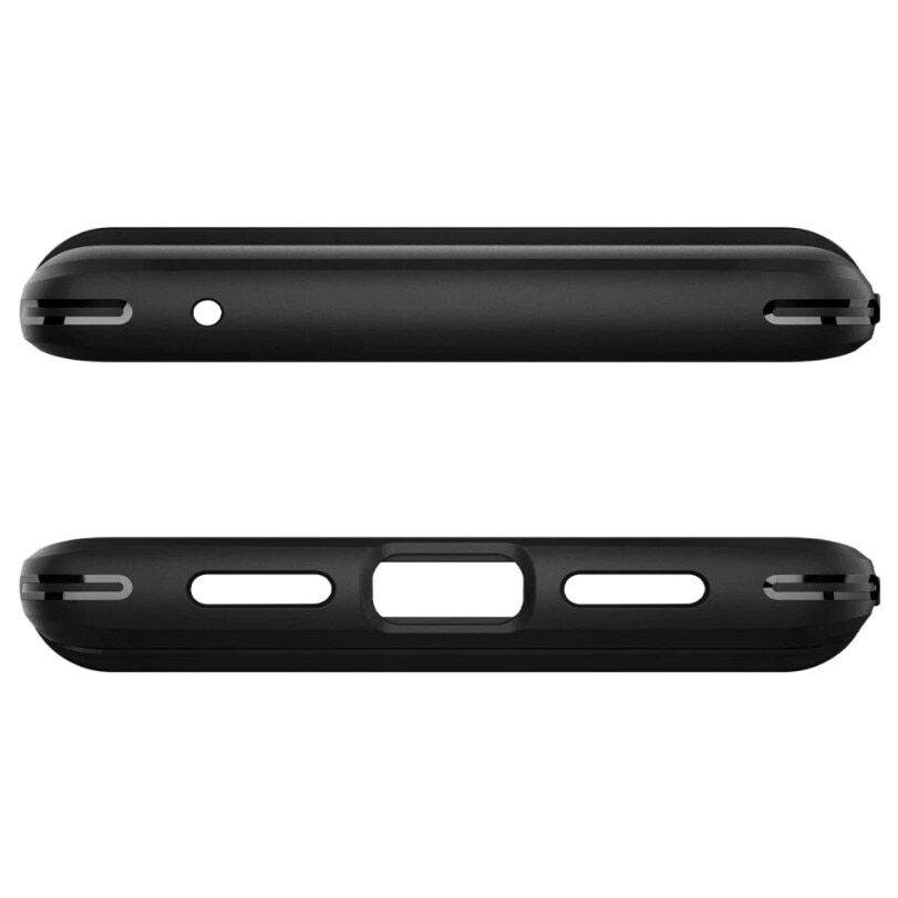 SPIGEN Rugged Armor - Husa telefon - compatibil cu Google Pixel 6 – - Anti-soc - culoare Negru