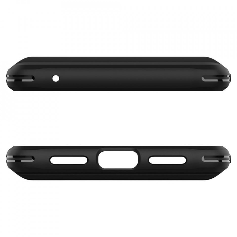 SPIGEN Rugged Armor - Husa telefon - compatibil cu Google Pixel 6 – - Anti-soc - culoare Negru