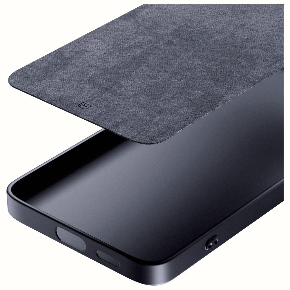 Carcasa 3mk Matt Case Pro compatibila cu Samsung Galaxy S25 FE, Negru
