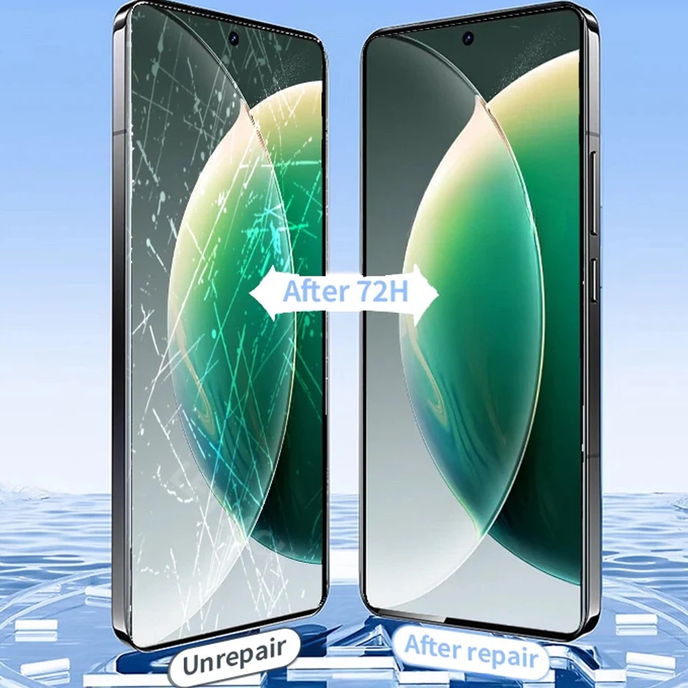 Folie Clear pentru Xiaomi 17 Pro, Instalare acasa, Protectie zgarieturi, Antisoc, Silicon Regenerabil, Performance Hydrogel, Transparent