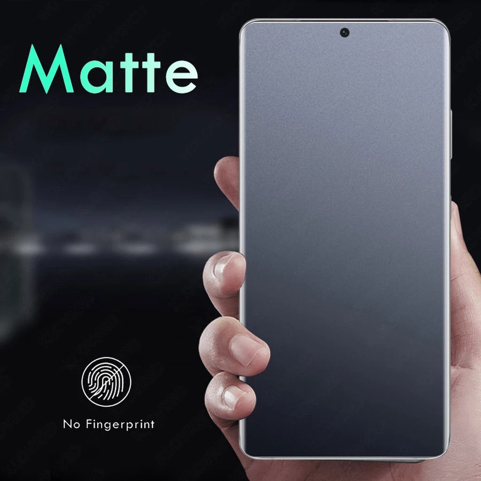 Folie Protectie din Silicon Matte Anti-Fingerprint full screen pentru Xiaomi Redmi Note 13 Pro Plus 5G