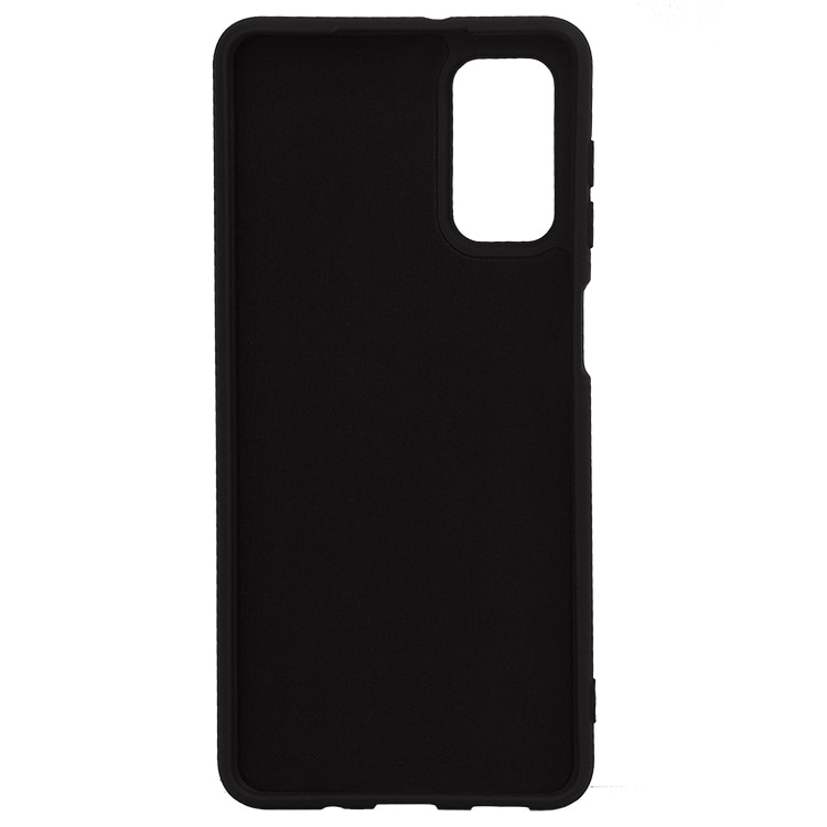 Husa de protectie Spacer pentru Samsung Galaxy M52 5G, material flexibil silicon si interior cu microfibra, Negru
