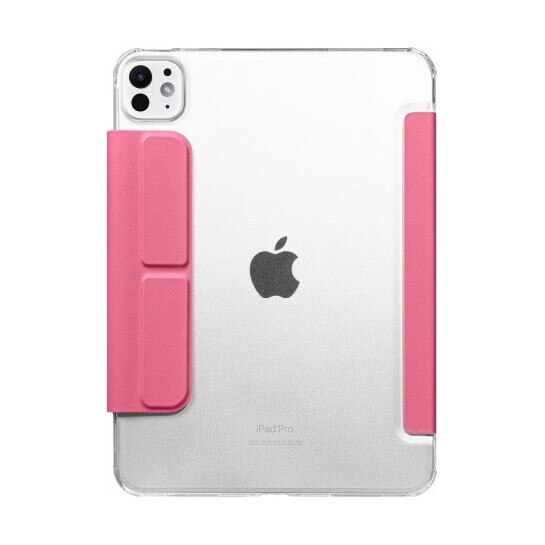 Husa tableta Laut Huex Folio, suport pentru Apple Pencil, roz, pentru iPad Air 11" M2 (2024)