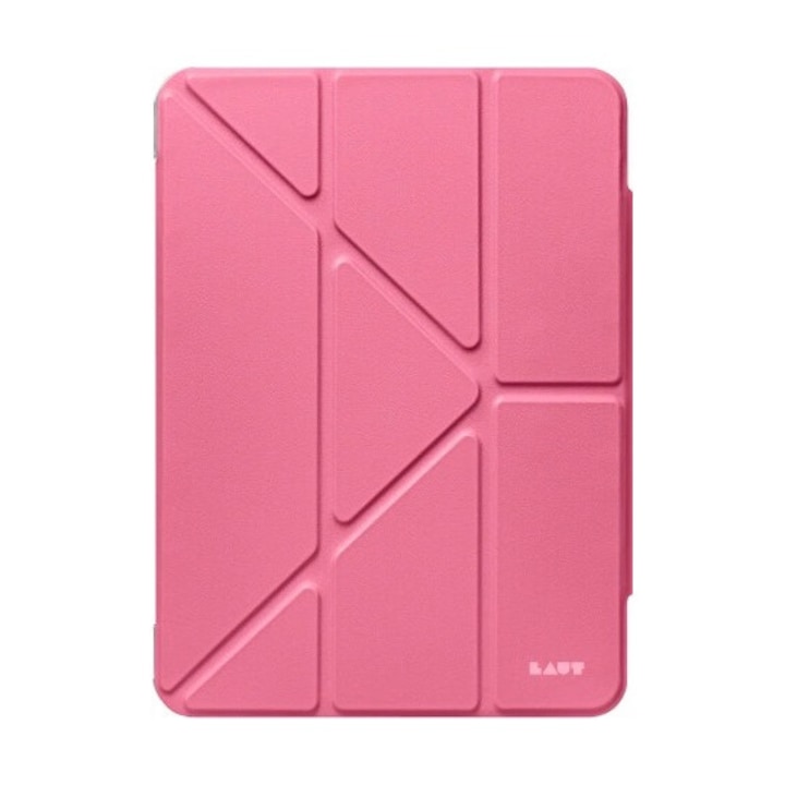 Husa tableta Laut Huex Folio, suport pentru Apple Pencil, roz, pentru iPad Air 11" M2 (2024)