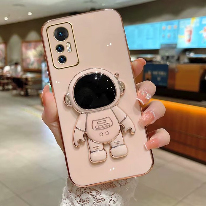 Husa de Protectie 2 in 1, Flippy, Husa de Protectie pentru Honor 90, Model Astronaut, Husa cu Suport, din TPU, Roz