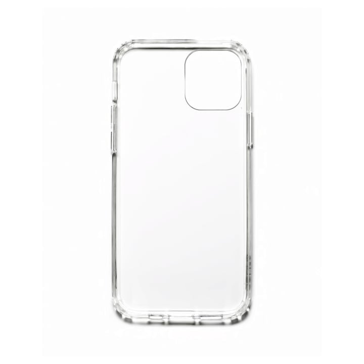 Husa de protectie Cento Como compatibila cu Apple Iphone 14 Pro Max Transparent Silicon Premium, Slim, colturi intarite, Anti zgarieturi, Anti soc, cu margini ridicate pentru protectia ecranului si a camerei