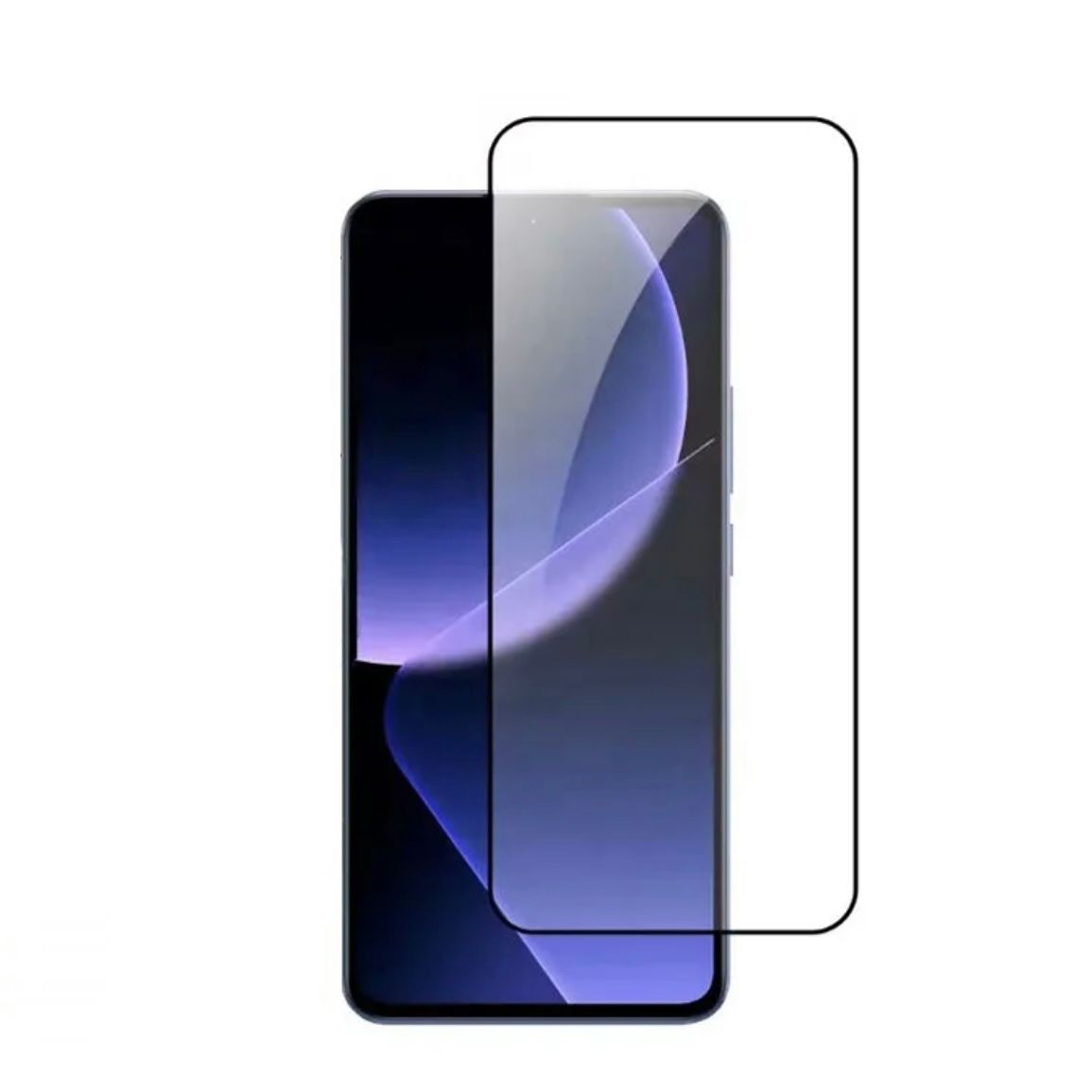 Folie sticla securizata compatibila cu Oppo A78 4G, Margini Negre
