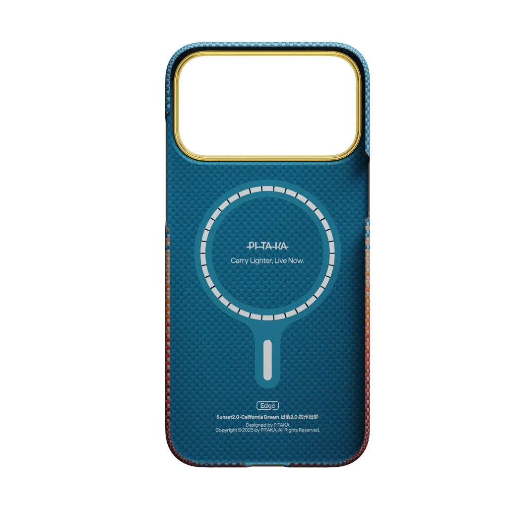 Husa de protectie Pitaka iPhone 17 Pro California Dream Sunset 2.0 Edge Case - 02