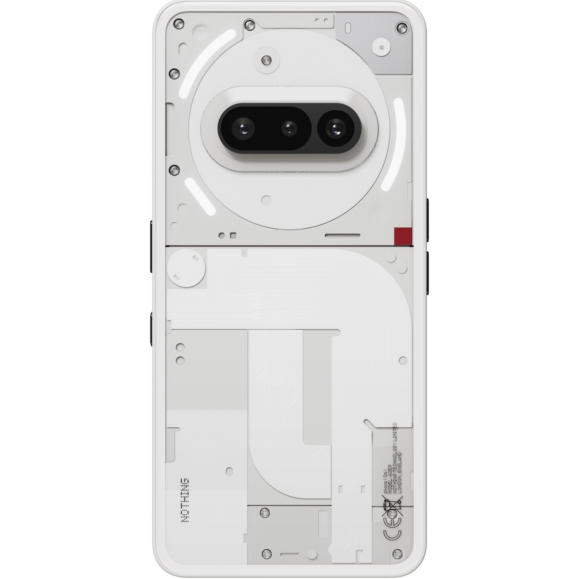 RESIGILAT: Telefon mobil Nothing Phone (3a), 128GB, 8GB RAM, 5G, White