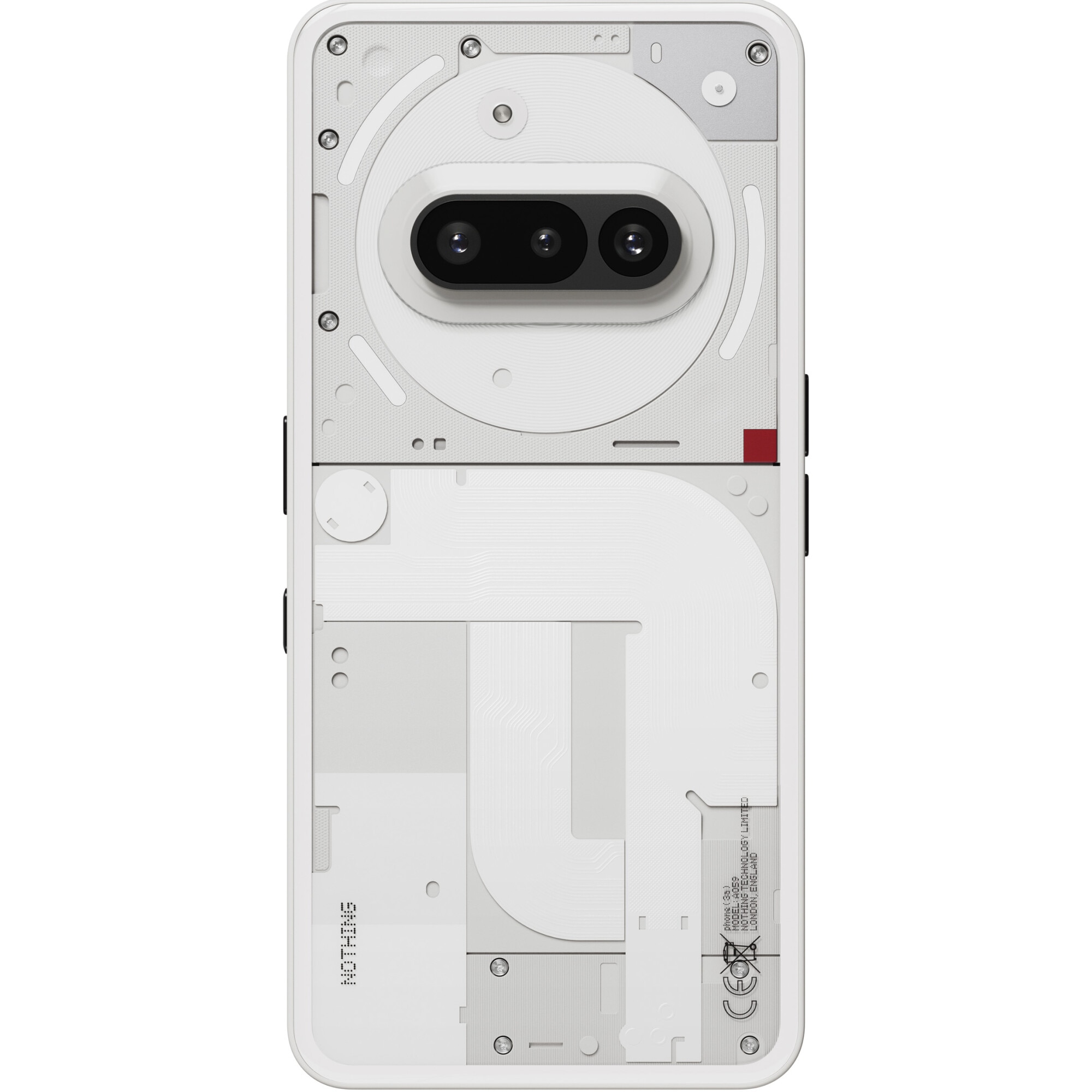 RESIGILAT: Telefon mobil Nothing Phone (3a), 128GB, 8GB RAM, 5G, White