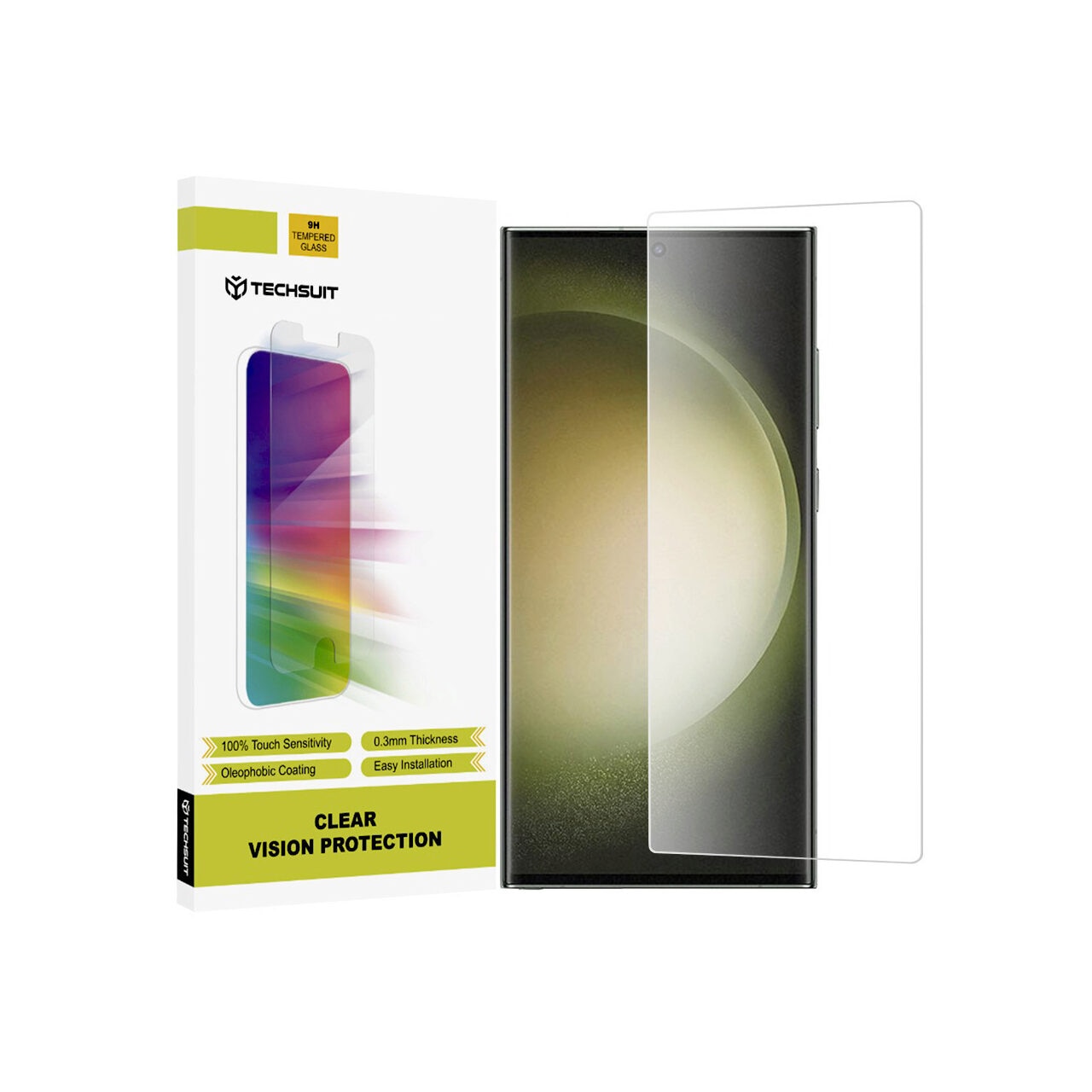 Folie pentru Samsung Galaxy A15 - Techsuit Clear Vision Glass - Transparent